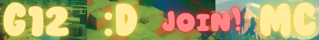 G12 Minecraft Server