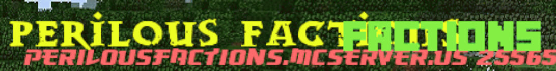 Perilous Factions Minecraft Server