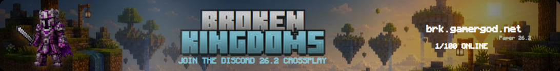 Broken Kingdoms Minecraft Server