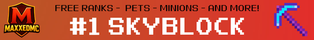 MaxxedMC Minecraft Server