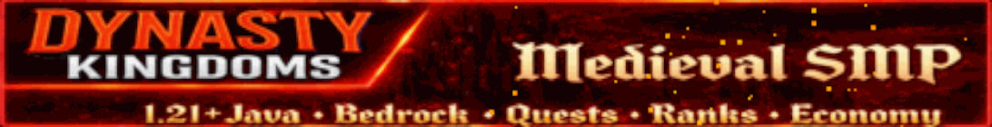 Dynasty Kingdoms Minecraft Server