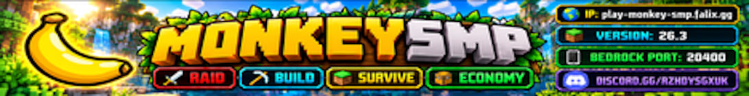 Monkey Smp Minecraft Server