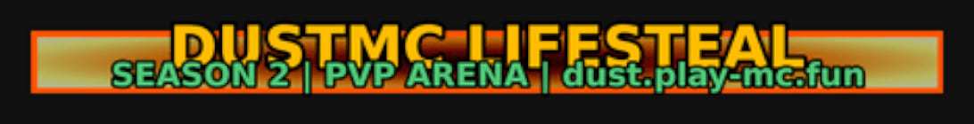 DustMC Lifesteal Minecraft Server