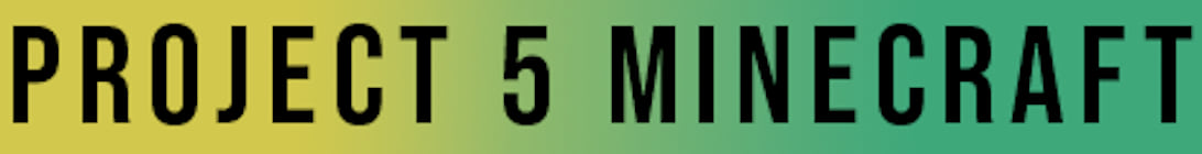 Project 5 Minecraft Minecraft Server