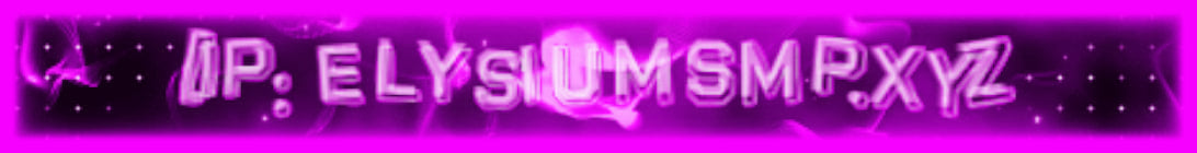 ElysiumSMP Minecraft Server