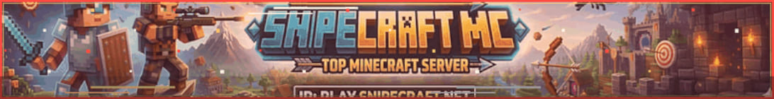 SnipeCraft MC Minecraft Server