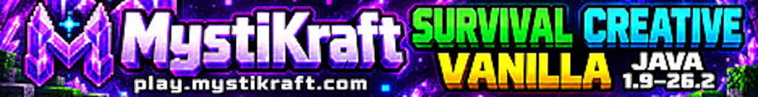 MystiKraft Minecraft Server