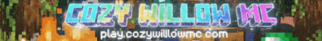 CozyWillow Minecraft Server