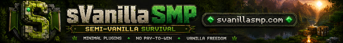 sVanilla SMP Minecraft Server