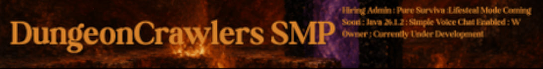 DungeonCrawlers SMP Minecraft Server