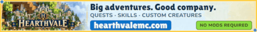 Hearthvale Minecraft Server