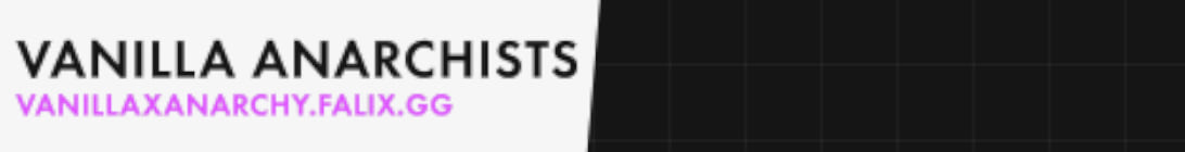 Vanilla Anarchists Minecraft Server