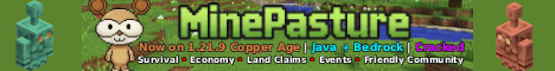 MinePasture SMP 1 21 10 Copper Age Cracked Minecraft Server