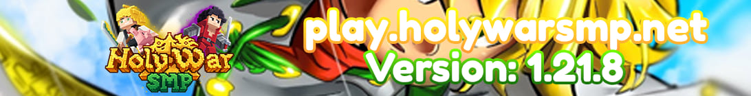 HolyWarSMP Minecraft Server