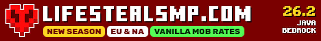 LifeSteal SMP Minecraft Server