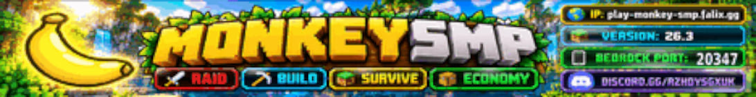 Monkey Smp Minecraft Server