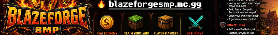 BlazeforgeSMP Minecraft Server