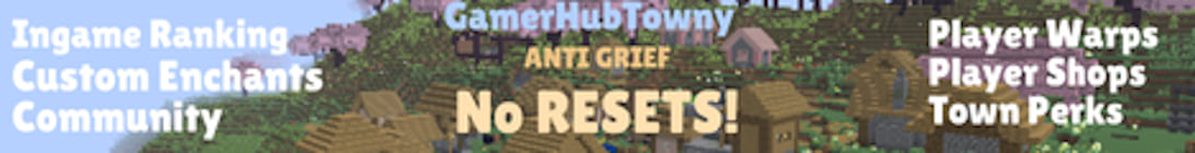 GamerHub Towny Minecraft Server