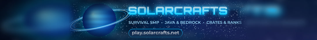 SolarCrafts Minecraft Server