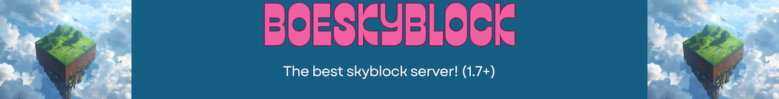 Boe Minecraft Server