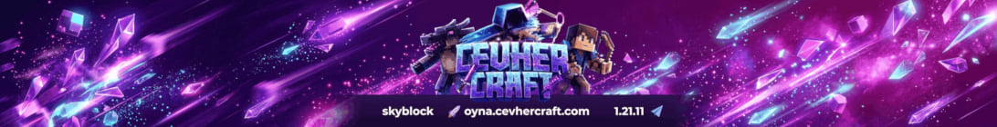 CevherCraft Minecraft Server