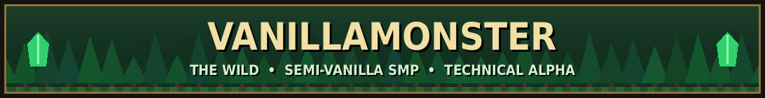 VanillaMonster The Wild Minecraft Server