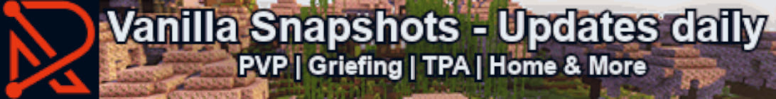 Redraxed Snapshots Minecraft Server