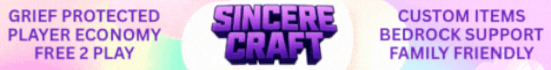 SincereCraft Minecraft Server