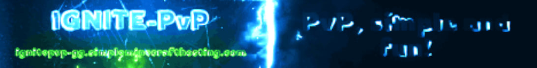 IGNITE PvP Minecraft Server