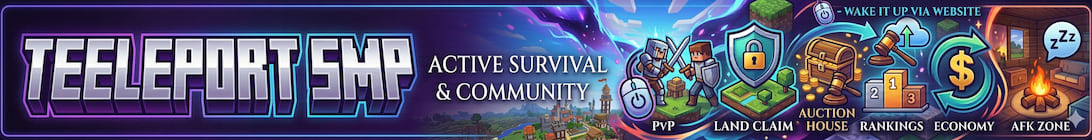 TeleportSMP Minecraft Server