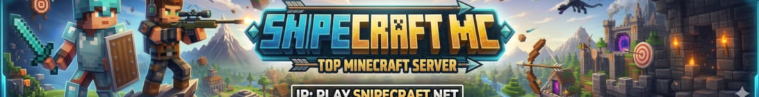 SnipeCraft MC Minecraft Server