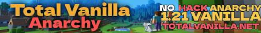 Total Vanilla Minecraft Server