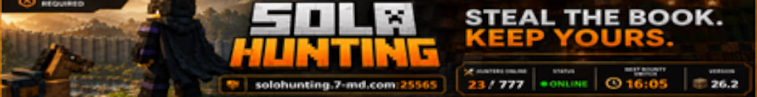 solohunting Minecraft Server