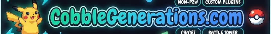 Cobblemon Generations Minecraft Server
