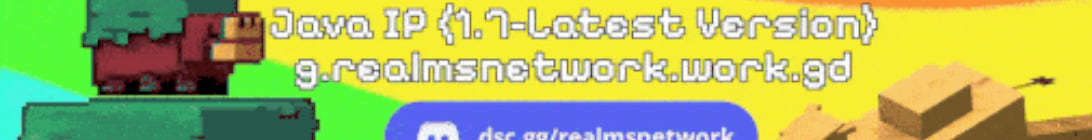 RealmsNetwork Minecraft Server