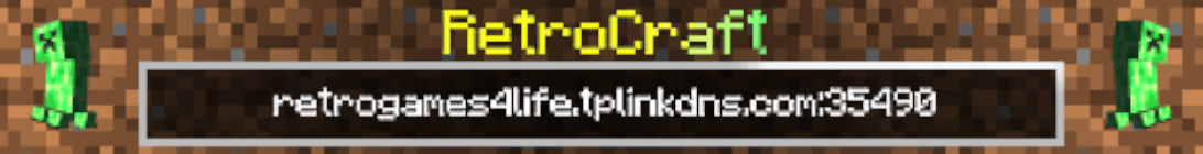 RetroCraft Minecraft Server