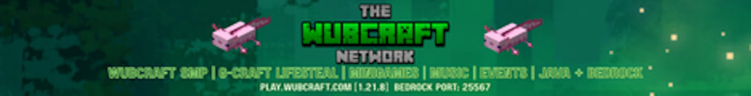 The Wubcraft Network Minecraft Server