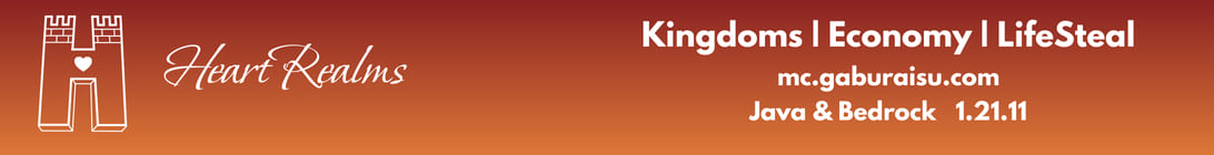 HeartRealms Minecraft Server