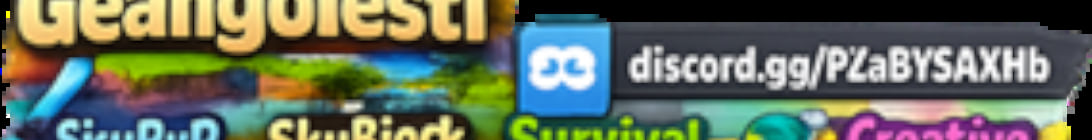 Geangoiesti Minecraft Server