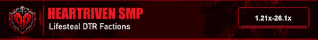 HeartRivenSMP Minecraft Server