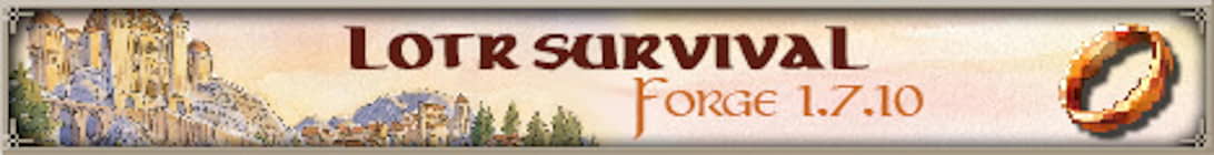 LOTR Survival Minecraft Server