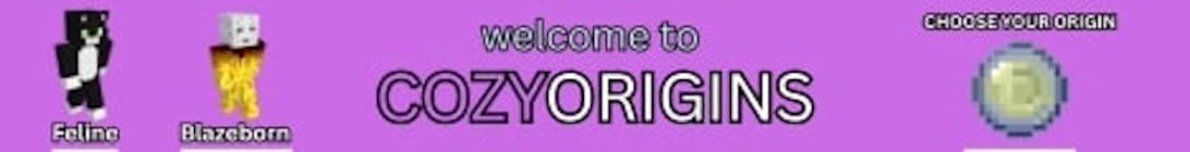 CozyOrigins Minecraft Server