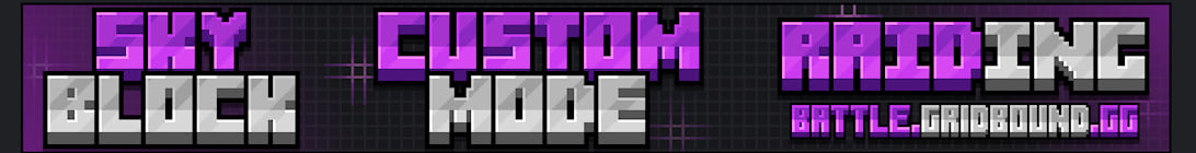 Grid Bound Minecraft Server
