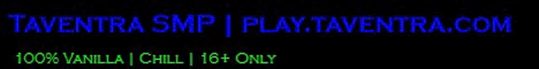 TaventraSMP Minecraft Server