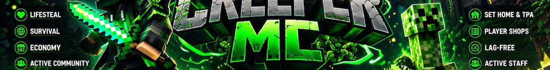 Creeper MC Minecraft Server