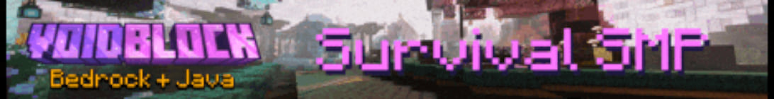Void BLock Minecraft Server