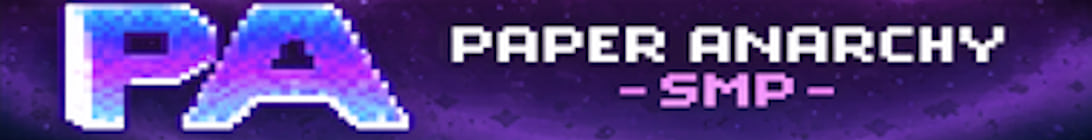 Paper Anarchy SMP Minecraft Server