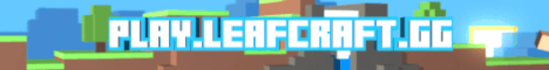 LeafCraft Minecraft Server
