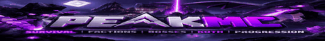 PeakMC Minecraft Server
