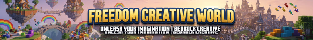 Freedom Creative World Minecraft Server